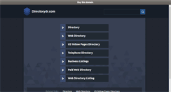 Desktop Screenshot of directorydr.com